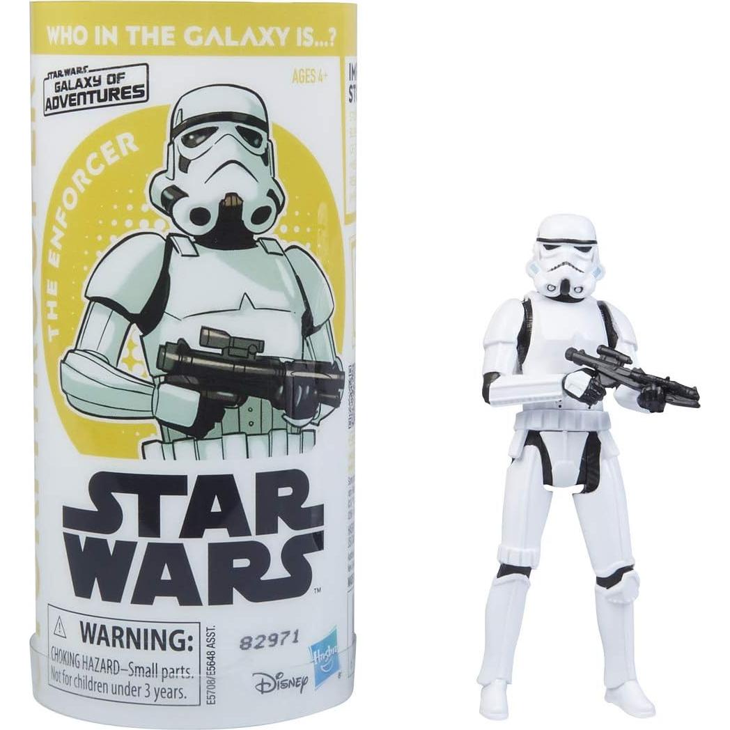 Figura Stormtrooper Imperial Star Wars 9.53 cm con mini cómic