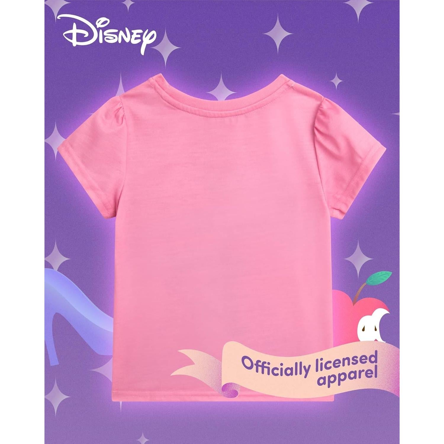 Camiseta Gráfica Disney Niñas - Minnie Mouse, Cenicienta, 2T-6X
