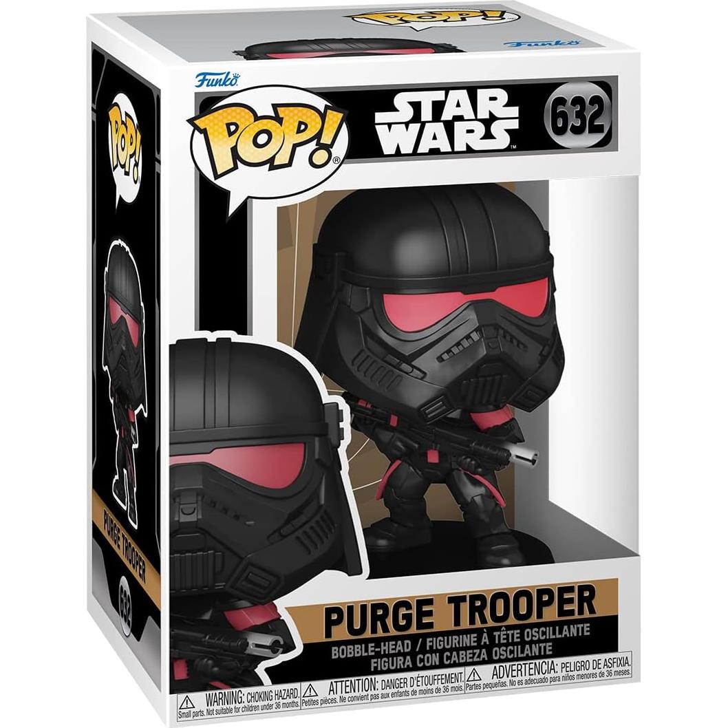 Figura Funko POP! Star Wars Purge Trooper 9.5 cm Coleccionable