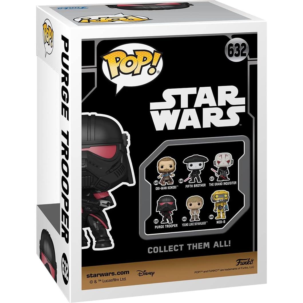 Figura Funko POP! Star Wars Purge Trooper 9.5 cm Coleccionable