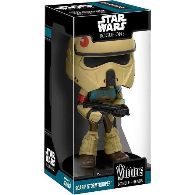 Figura de Acción Funko Wobbler Scarif Stormtrooper 14 cm