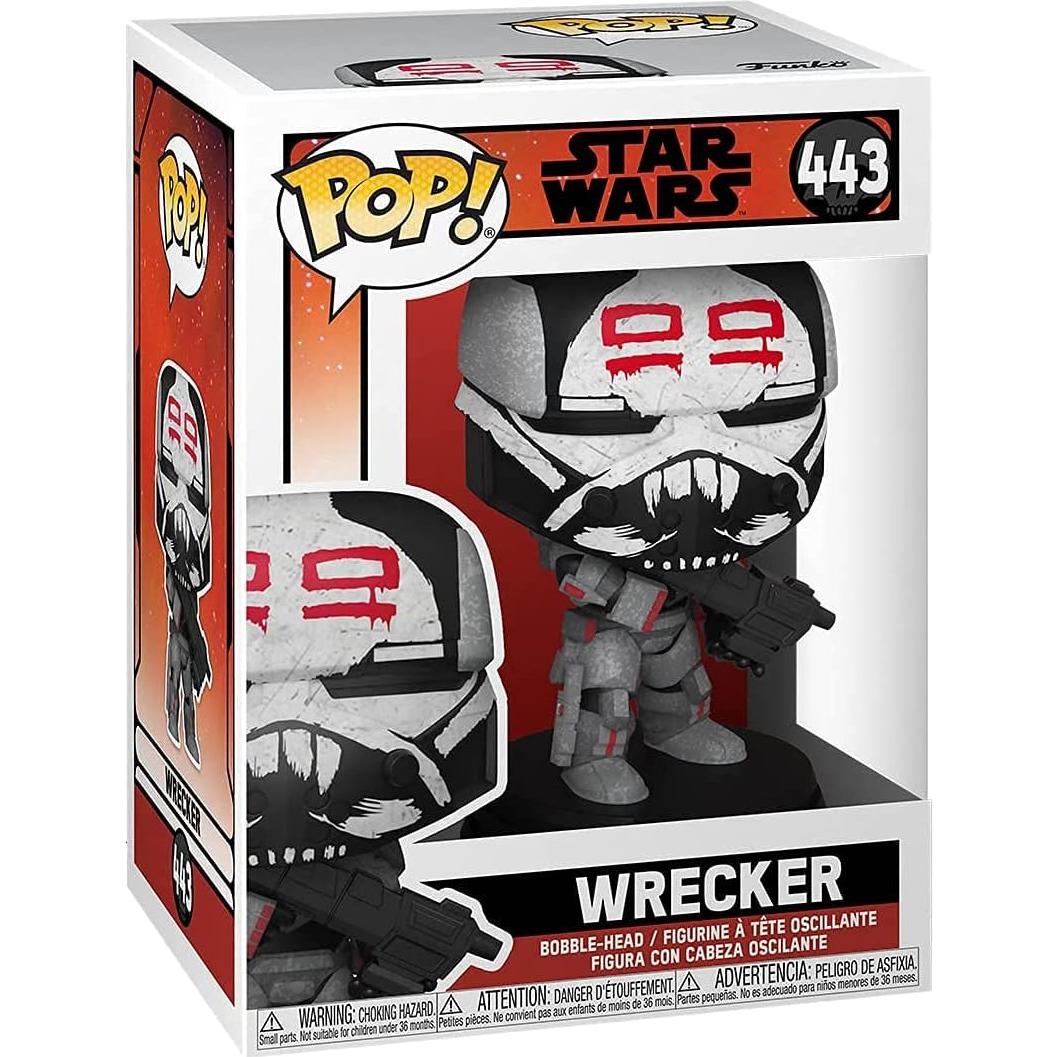 Figura de Vinilo Funko Pop! Wrecker Star Wars Bad Batch 9.5 cm