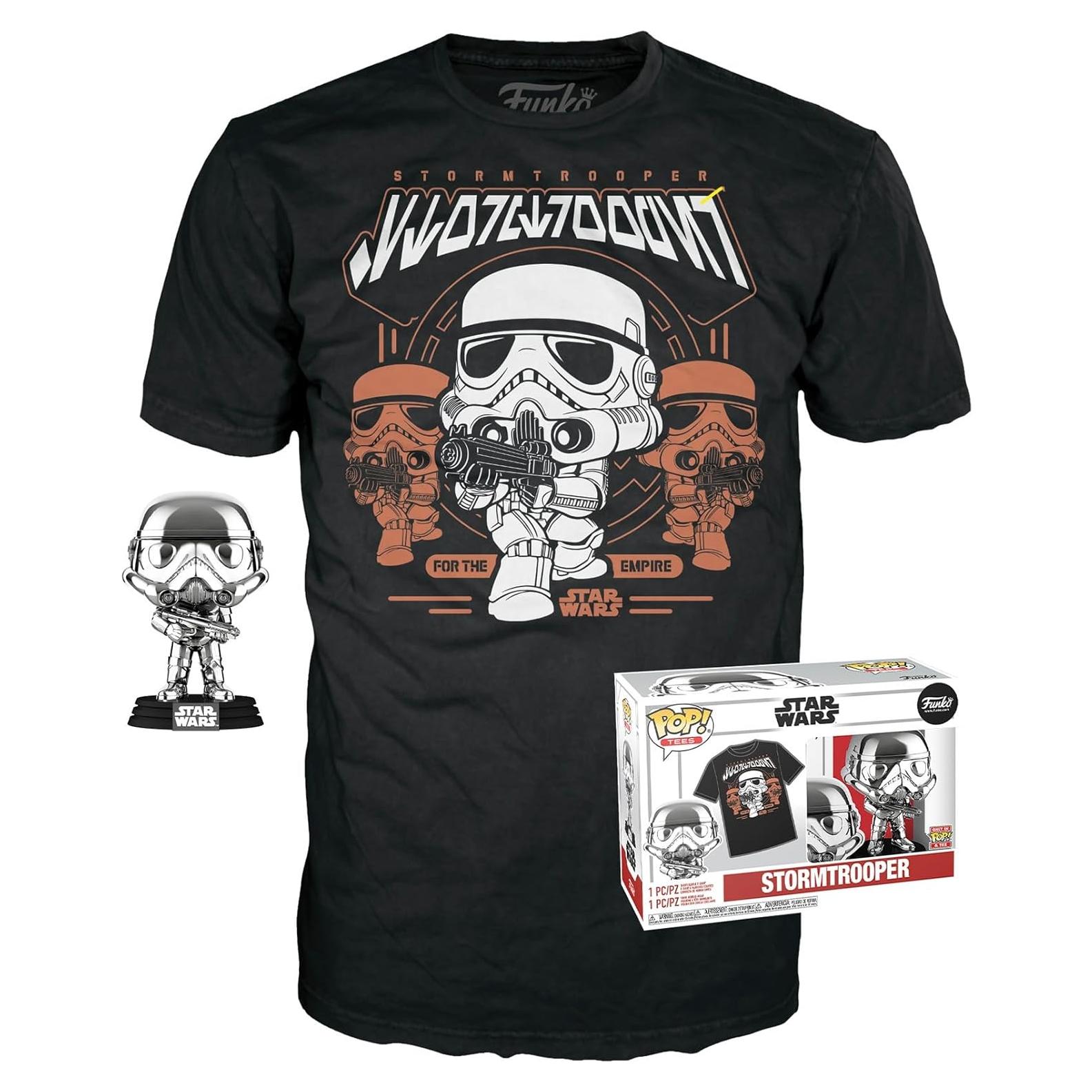Funko Pop! Stormtrooper + Camiseta Negra Unisex S