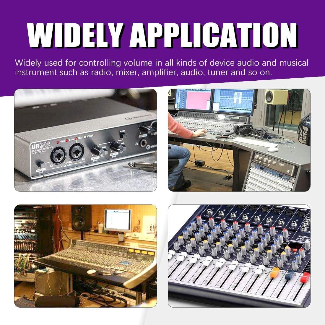 Kit 60PCS Potenciómetros Lineales Swpeet B5K a B100K Ohm