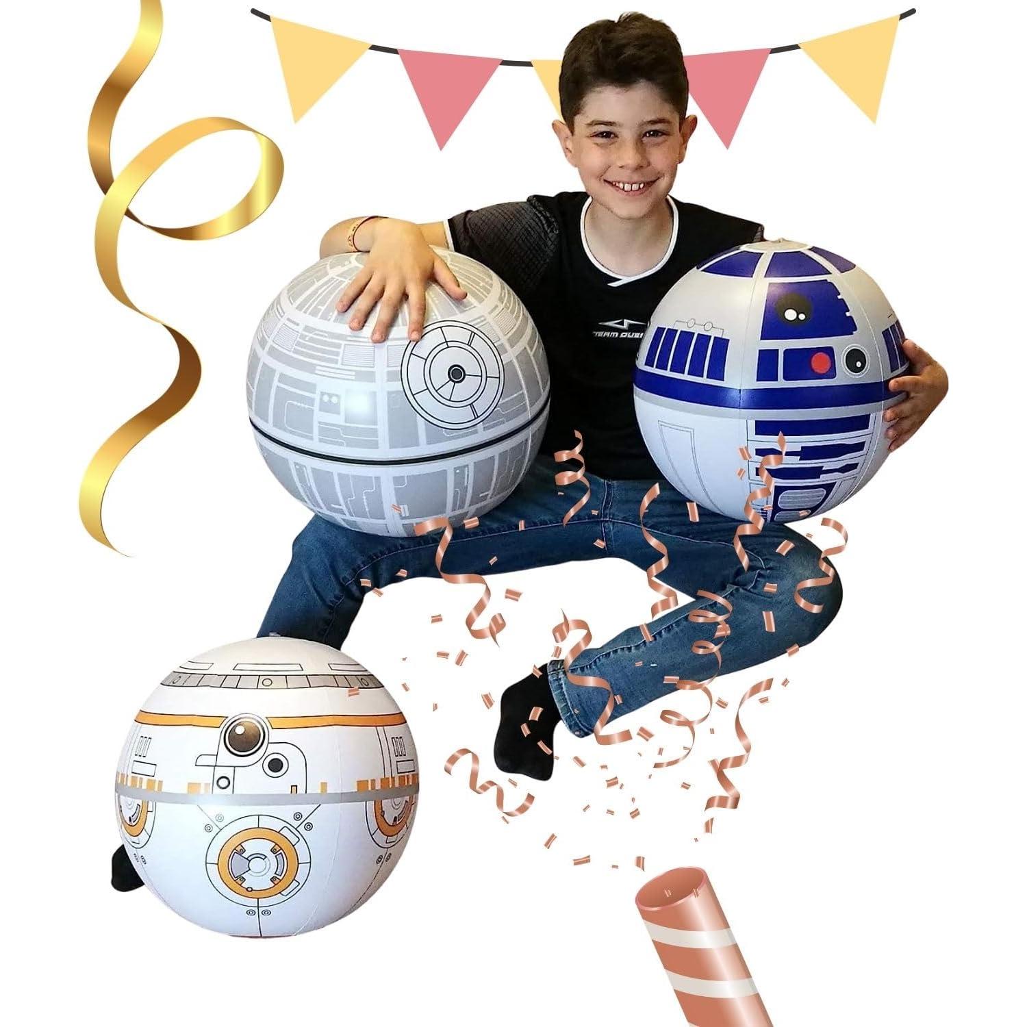 Conjunto de 12 Pelotas Inflables Nacnic 35.56 cm - Juguetes y Decoración