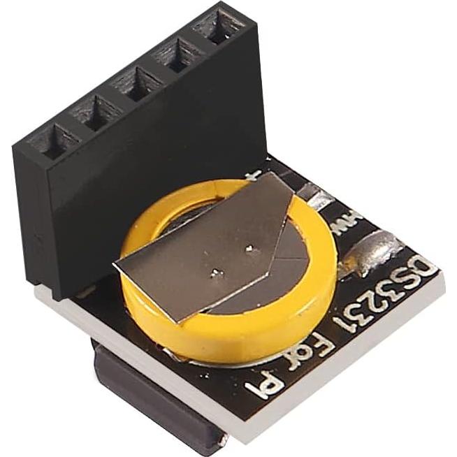 Módulo RTC DS3231 AOICRIE 2PCS Amarillo 3.3V/5V para Raspberry Pi