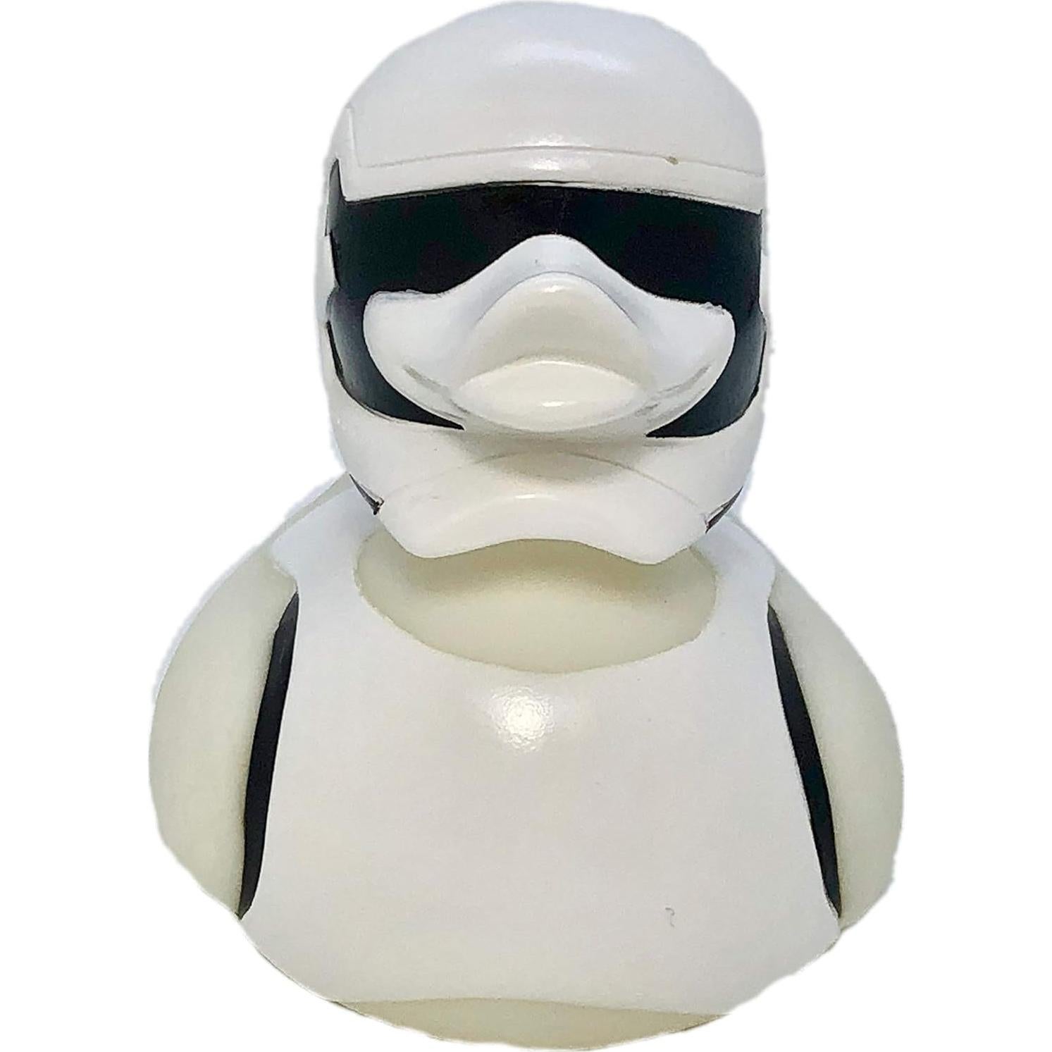 Pato de Goma Guerrero Espacial Blanco DITW 9.5cm