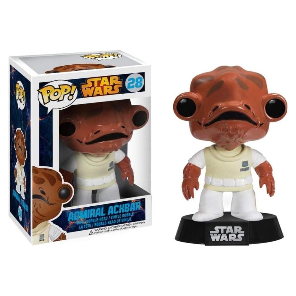 Figura Funko POP Star Wars Almirante Ackbar 9.5 cm