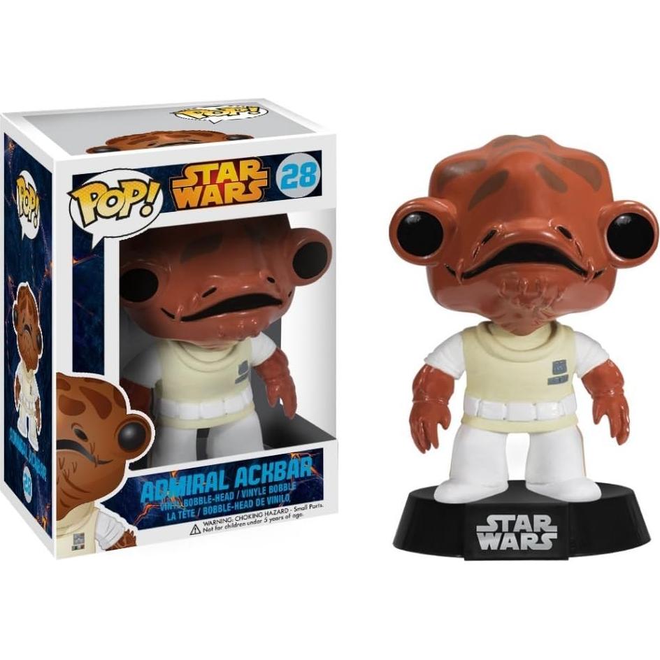 Figura Funko POP Star Wars Almirante Ackbar 9.5 cm