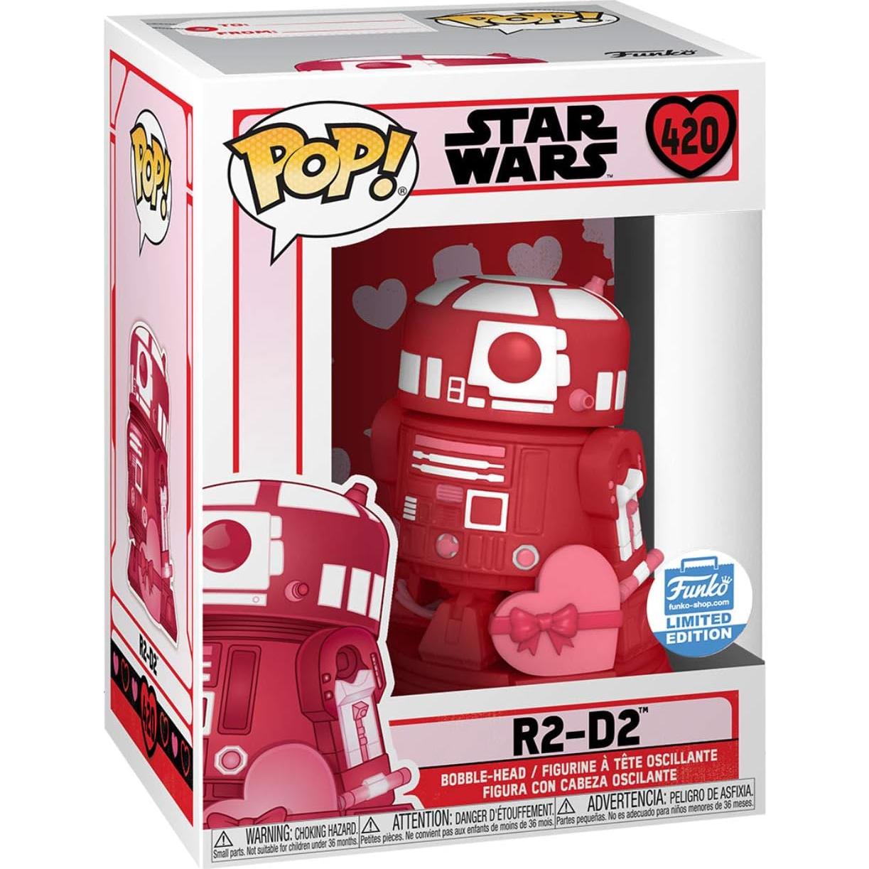 Pop! Star Wars: Valentines - R2-D2 with Heart Limited Edition