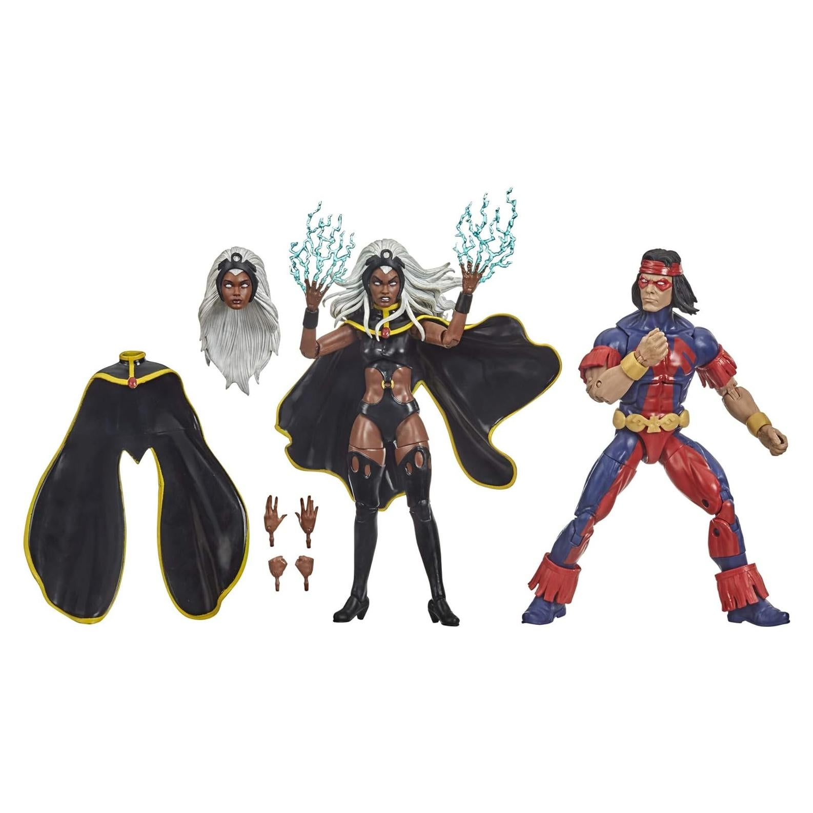 Figura de Acción Coleccionable Marvel X-Men Storm y Thunderbird 15 cm