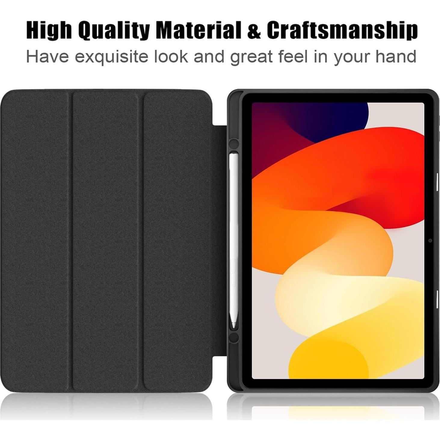 Funda Slim Gylint para Xiaomi Redmi Pad SE 11" 2023 Negra