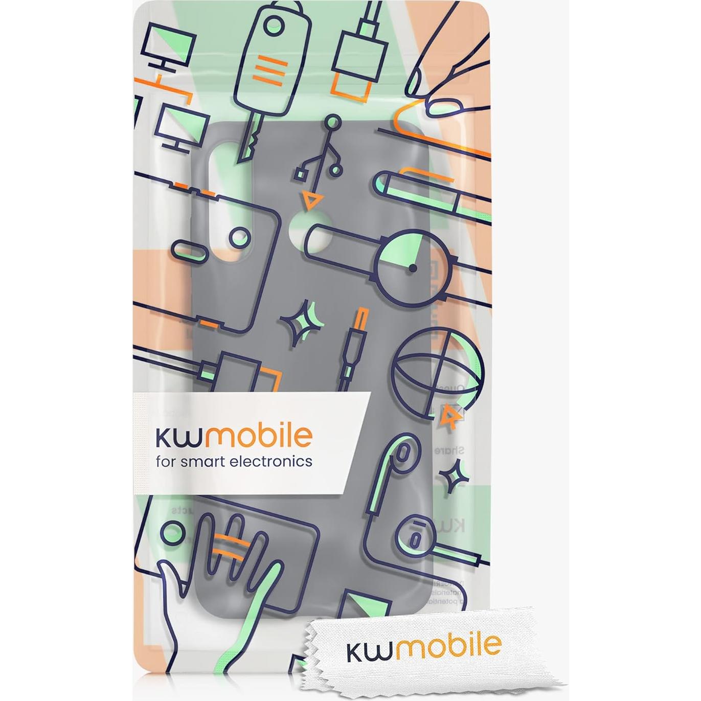 Funda kwmobile para Huawei P30 Lite - TPU Silicona Arándano