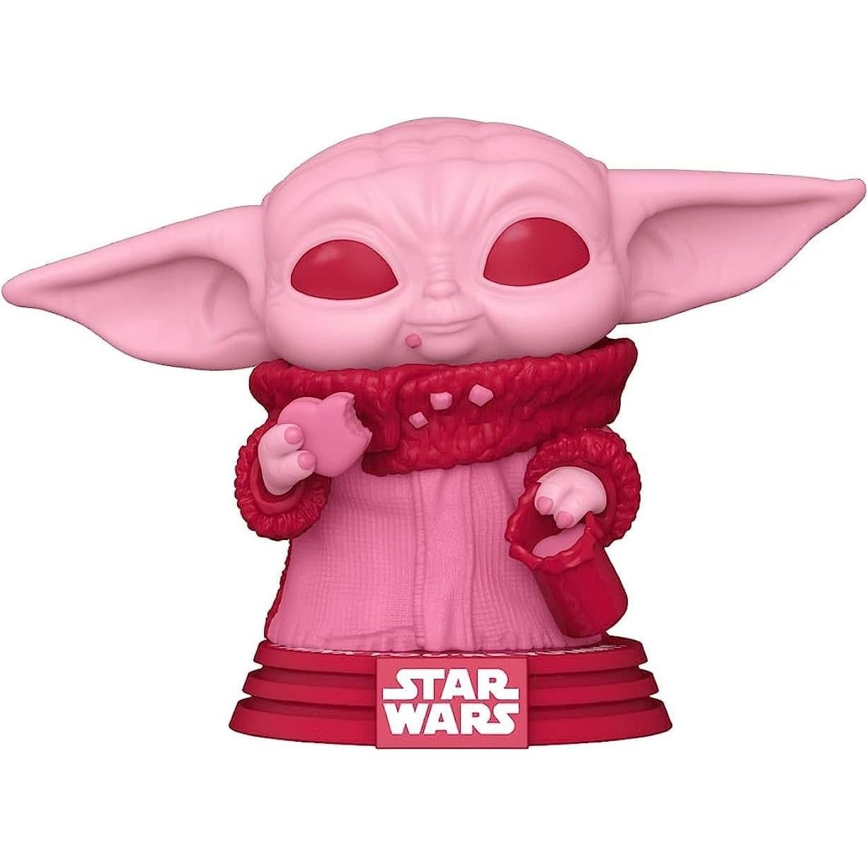 Figura de Vinilo Funko Pop Star Wars San Valentín Grogu 9.5 cm