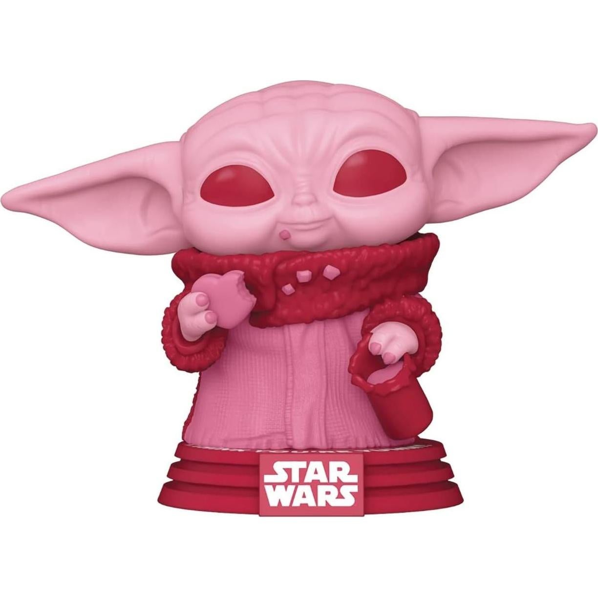 Figura de Vinilo Funko Pop Star Wars San Valentín Grogu 9.5 cm