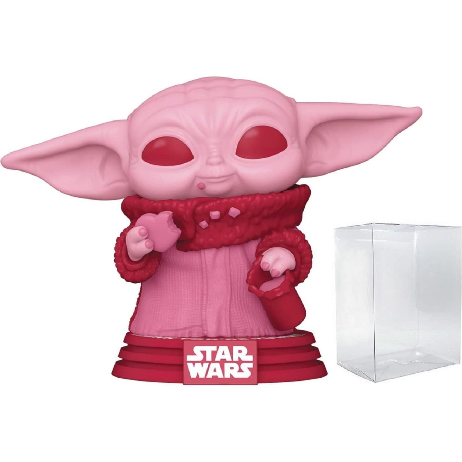 Figura de Vinilo Funko Pop Star Wars San Valentín Grogu 9.5 cm