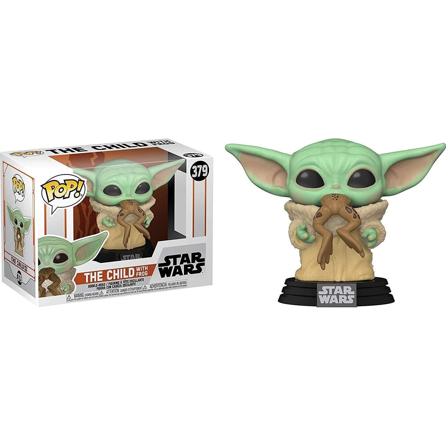 Figura de Vinilo Funko Pop Star Wars Grogu 9.5 cm con Funda