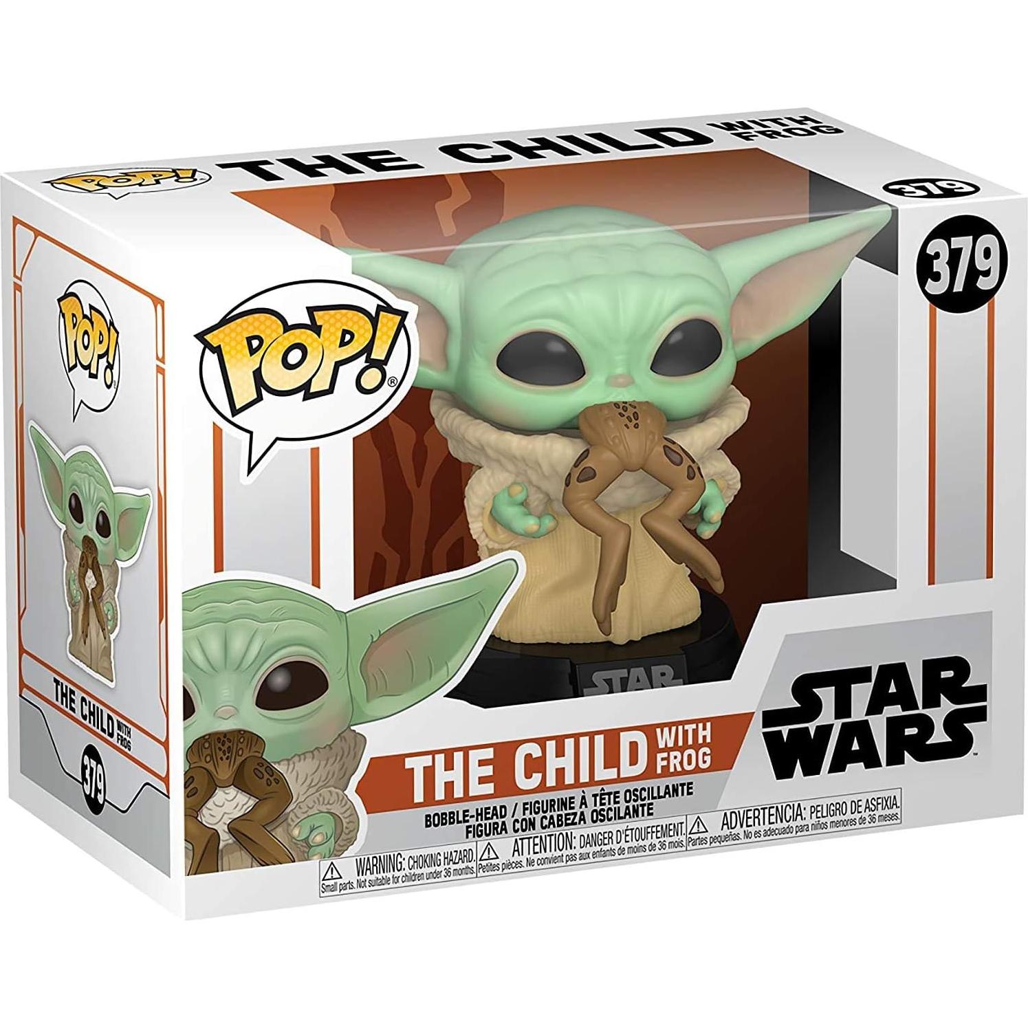 Figura de Vinilo Funko Pop Star Wars Grogu 9.5 cm con Funda