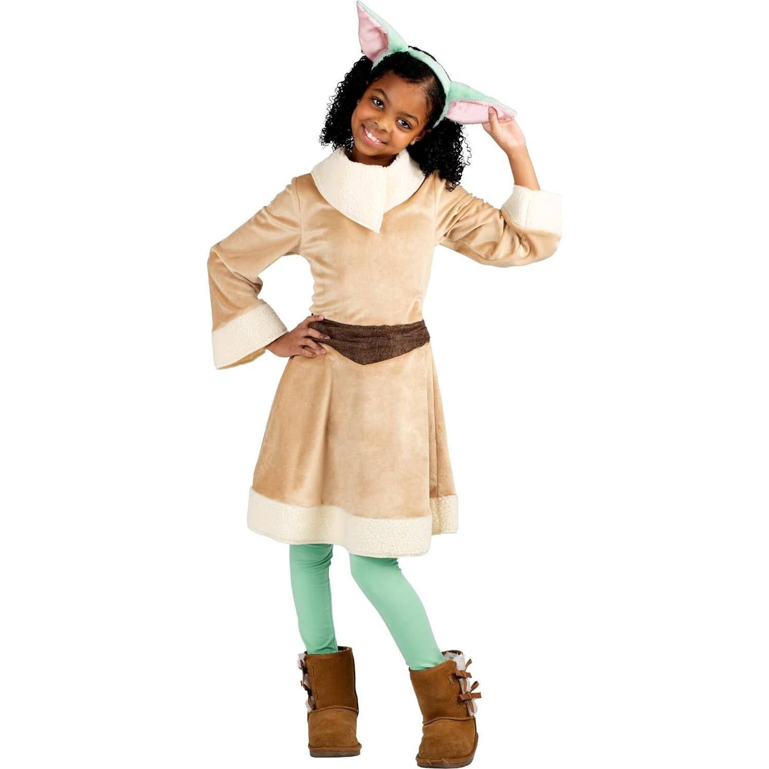 Disfraz de Halloween Star Wars Grogu para Niñas - Minky Mediano