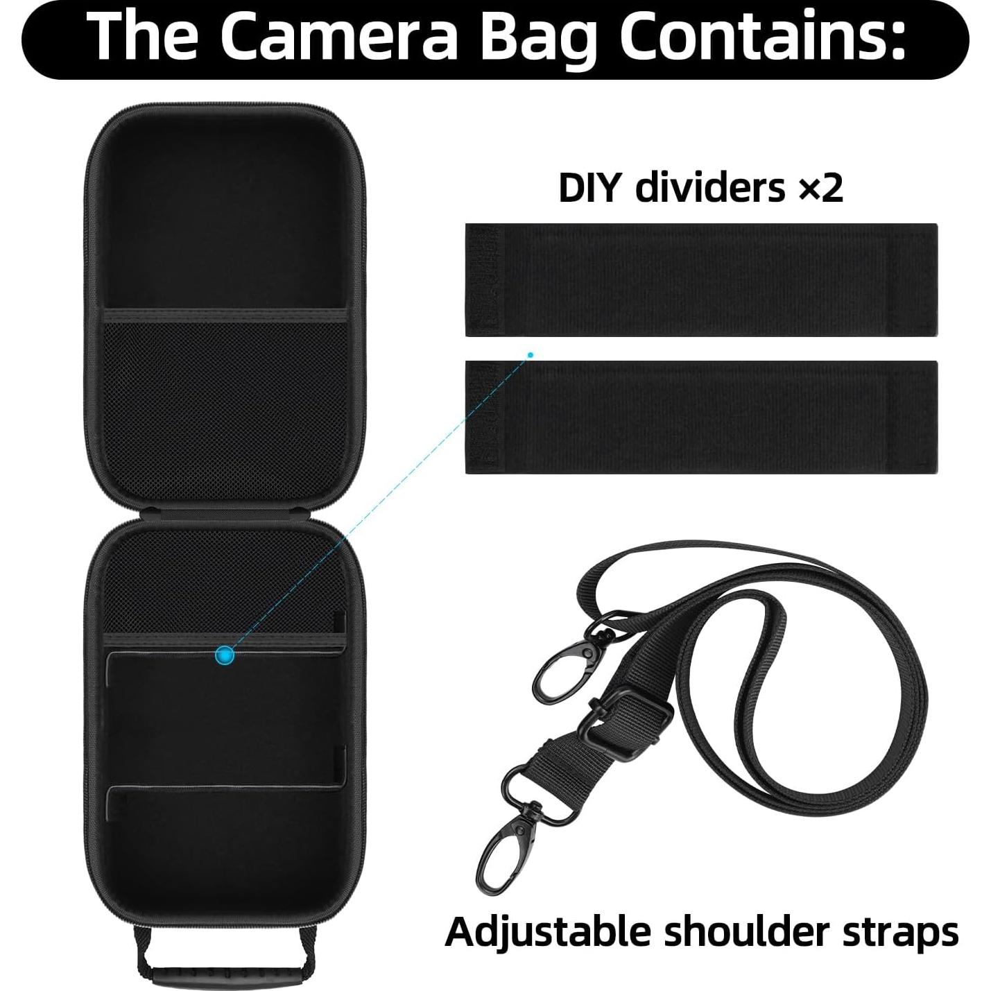 Funda Dura HESPLUS para Cámara Sony Alpha a6000/a6700 - Negro