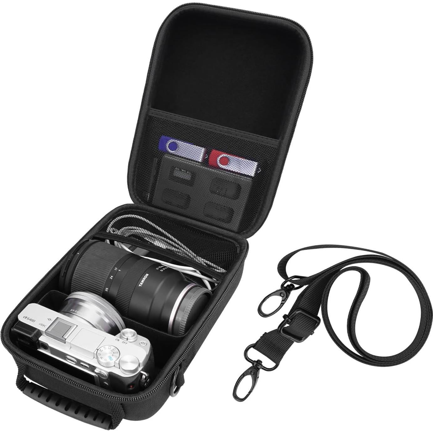 Funda Dura HESPLUS para Cámara Sony Alpha a6000/a6700 - Negro