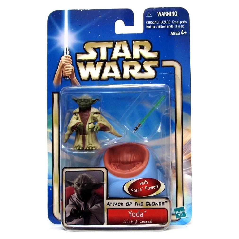Figura de Acción Yoda Consejo Jedi Star Wars Hasbro 7.6cm