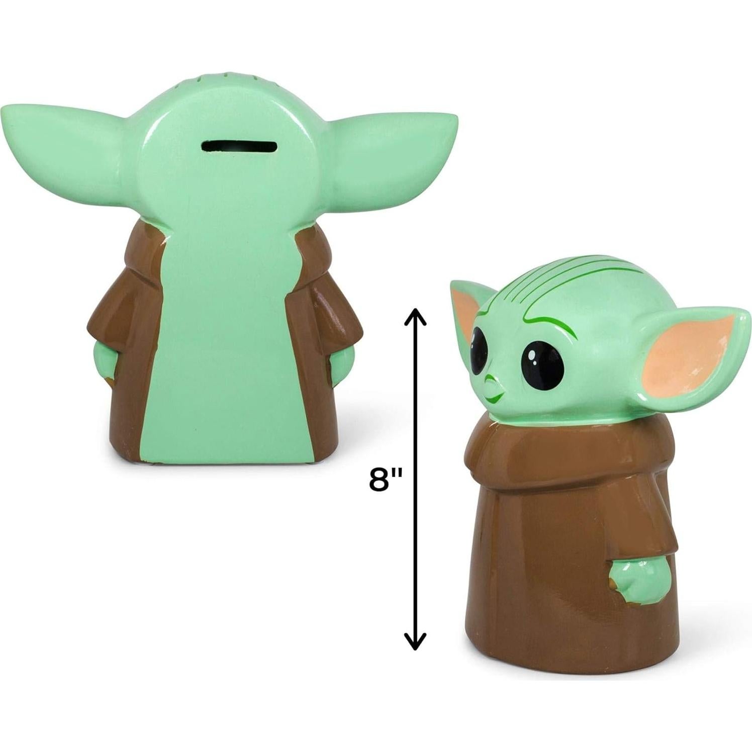 Banco de Monedas Cerámico Grande The Child Silver Buffalo