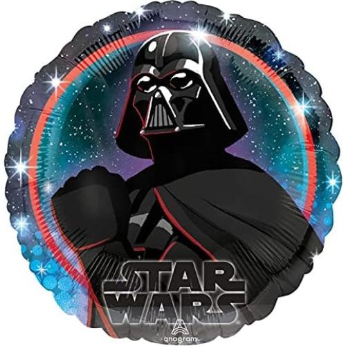 Decoraciones de Fiesta Star Wars con 5 Globos 46 cm y Cinta