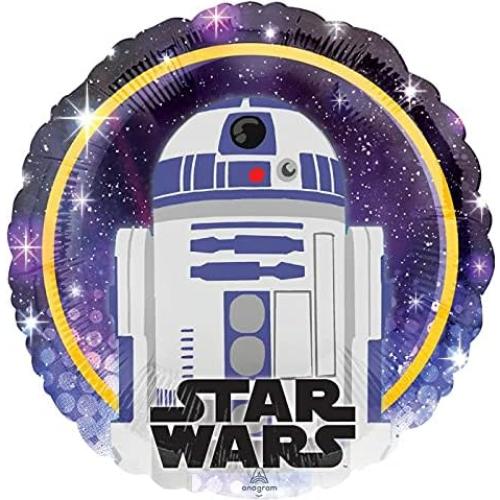 Decoraciones de Fiesta Star Wars con 5 Globos 46 cm y Cinta