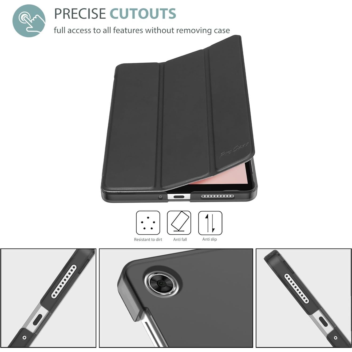 Carcasa Protectora ProCase para Lenovo Tab M8 8" 2023 - Negro