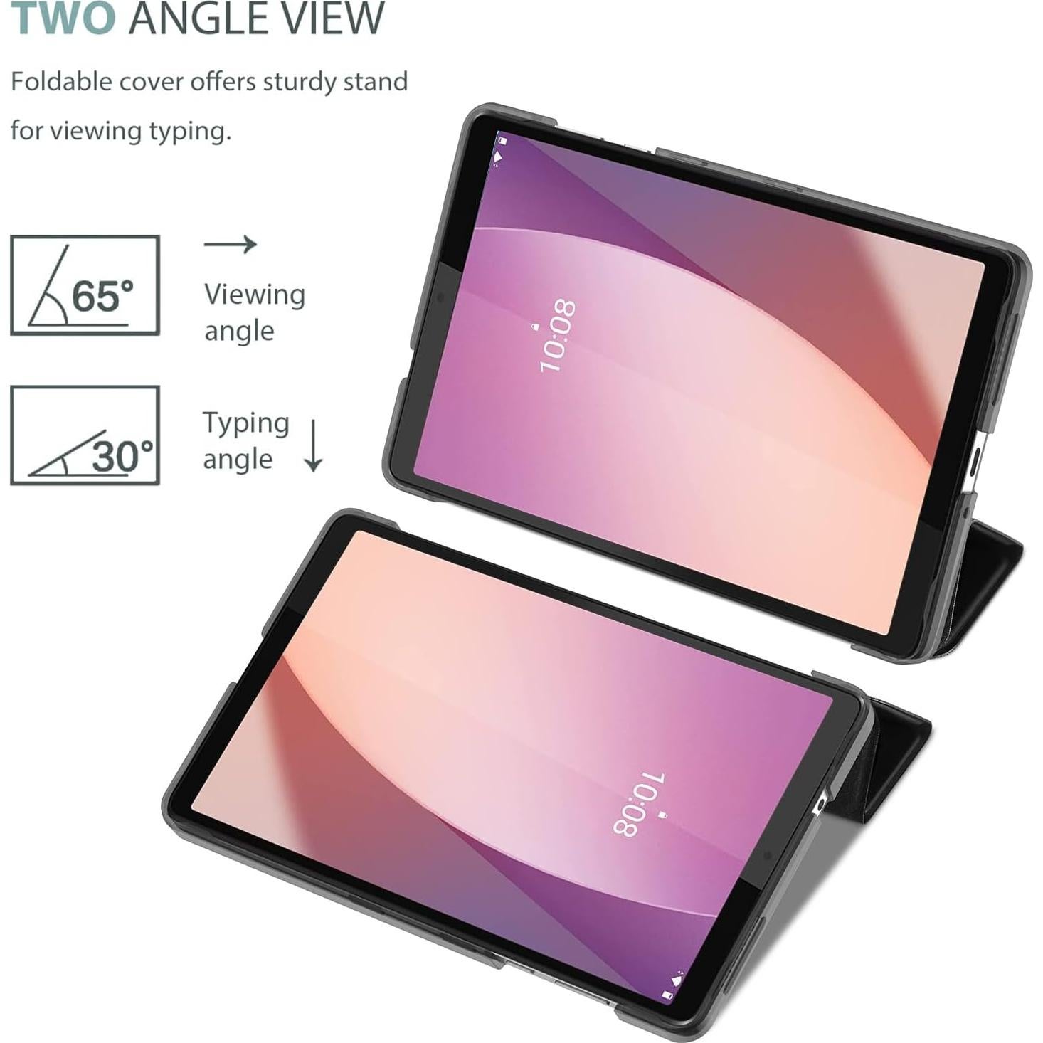 Carcasa Protectora ProCase para Lenovo Tab M8 8" 2023 - Negro
