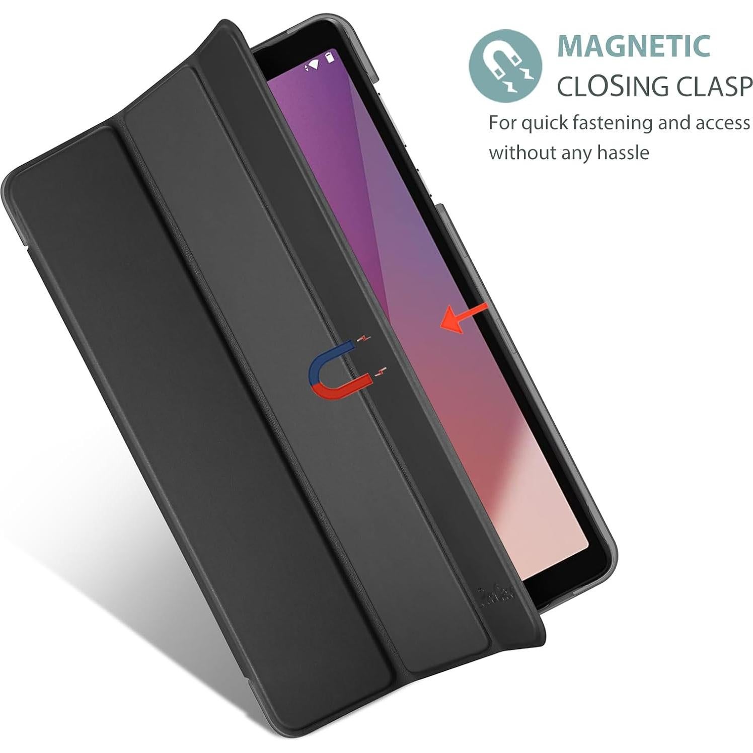 Carcasa Protectora ProCase para Lenovo Tab M8 8" 2023 - Negro