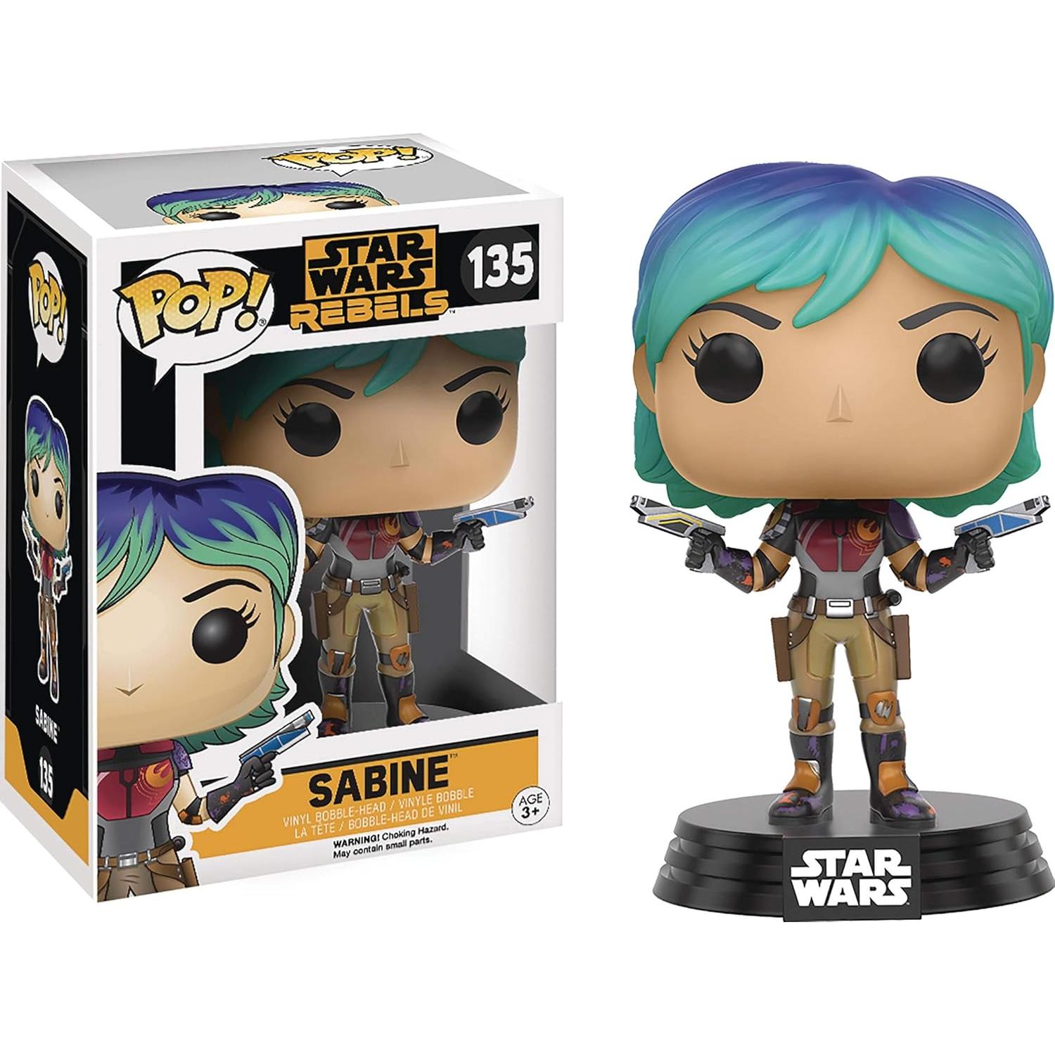 Figura de Vinilo Funko Pop! Star Wars Rebels Sabine Wren 9.5 cm