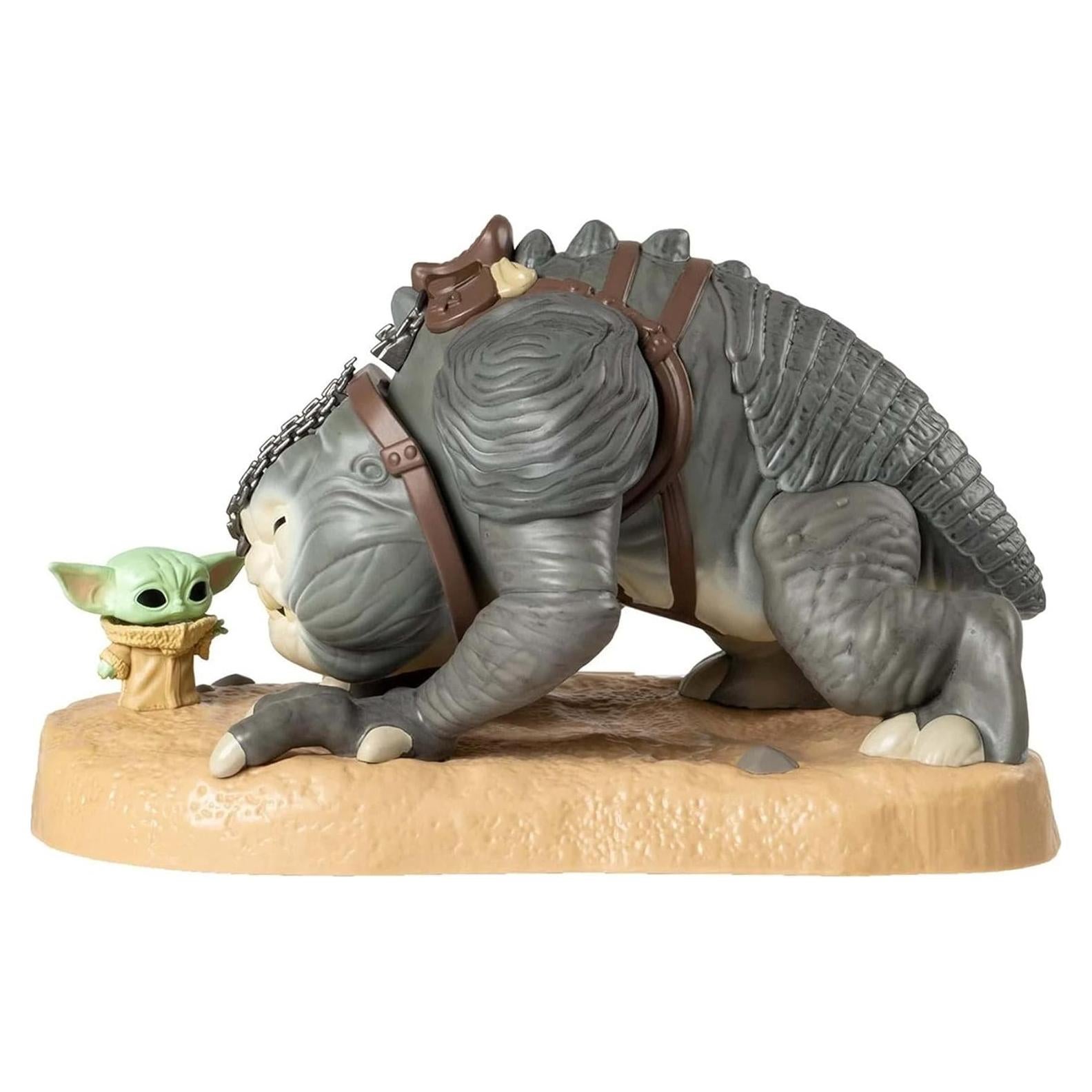 Figura de Vinilo Jumbo Funko Star Wars Grogu con Rancor 25 cm