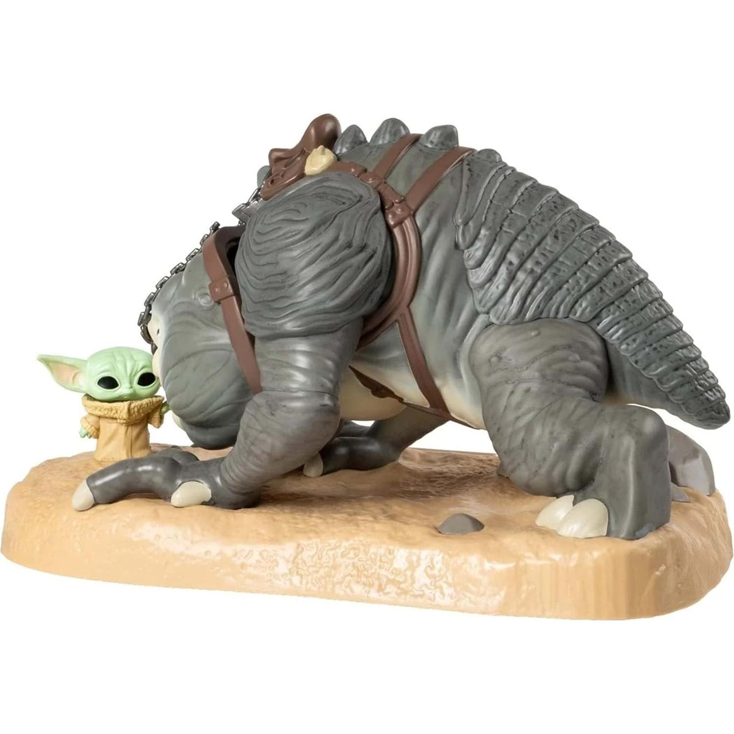 Figura de Vinilo Jumbo Funko Star Wars Grogu con Rancor 25 cm