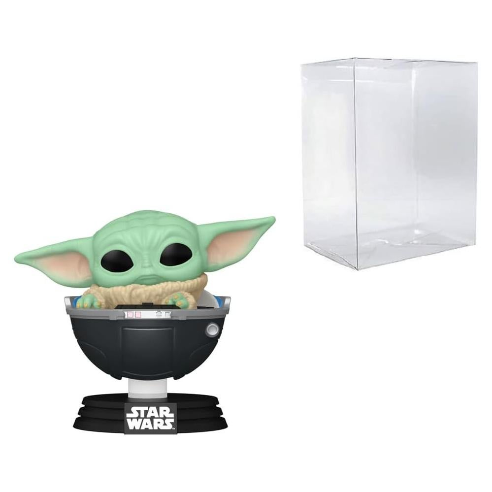 Figura Funko Pop! Star Wars Grogu en Hover-Pram #664 11.4 cm