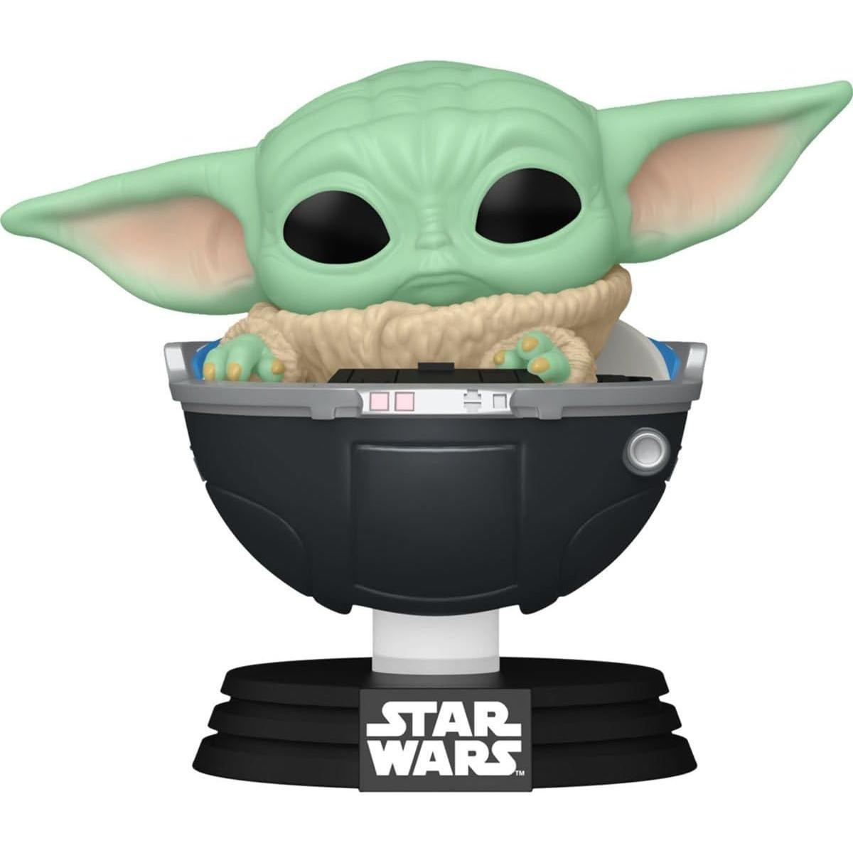 Figura Funko Pop! Star Wars Grogu en Hover-Pram #664 11.4 cm