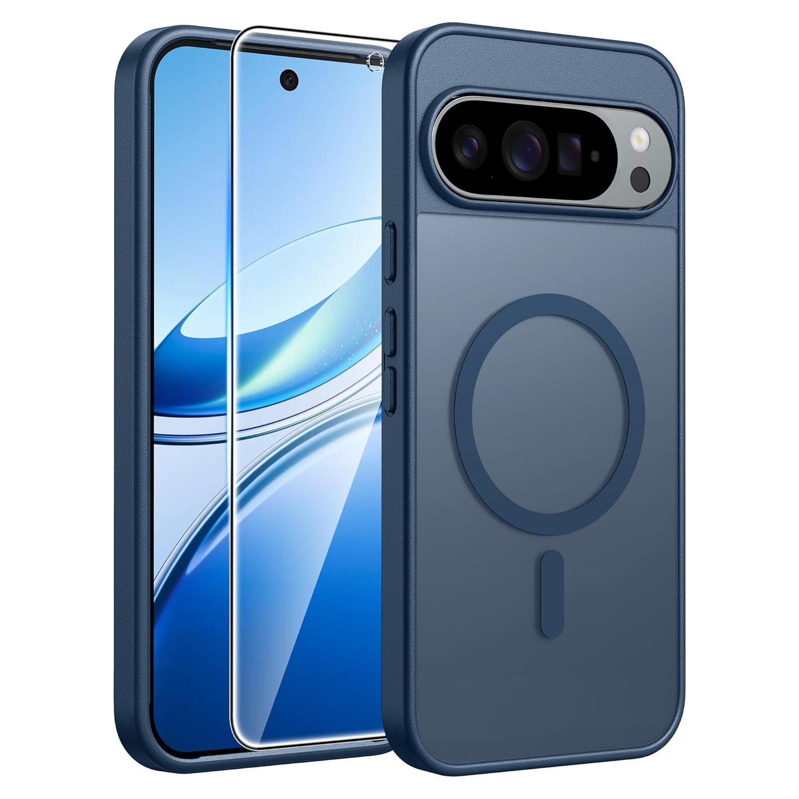 Funda Protectora FNTCASE para Google Pixel 10/10 Pro Azul