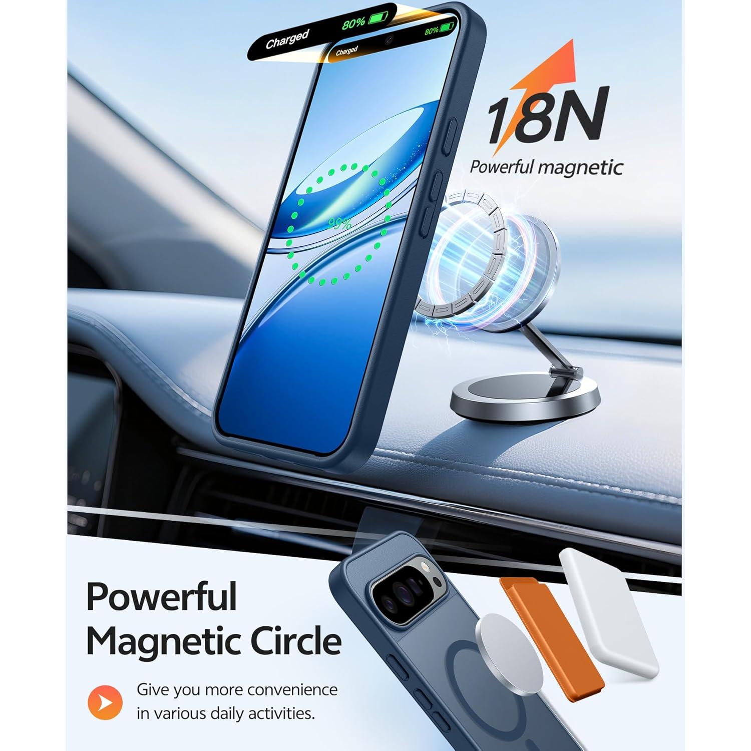 Funda Protectora FNTCASE para Google Pixel 10/10 Pro Azul