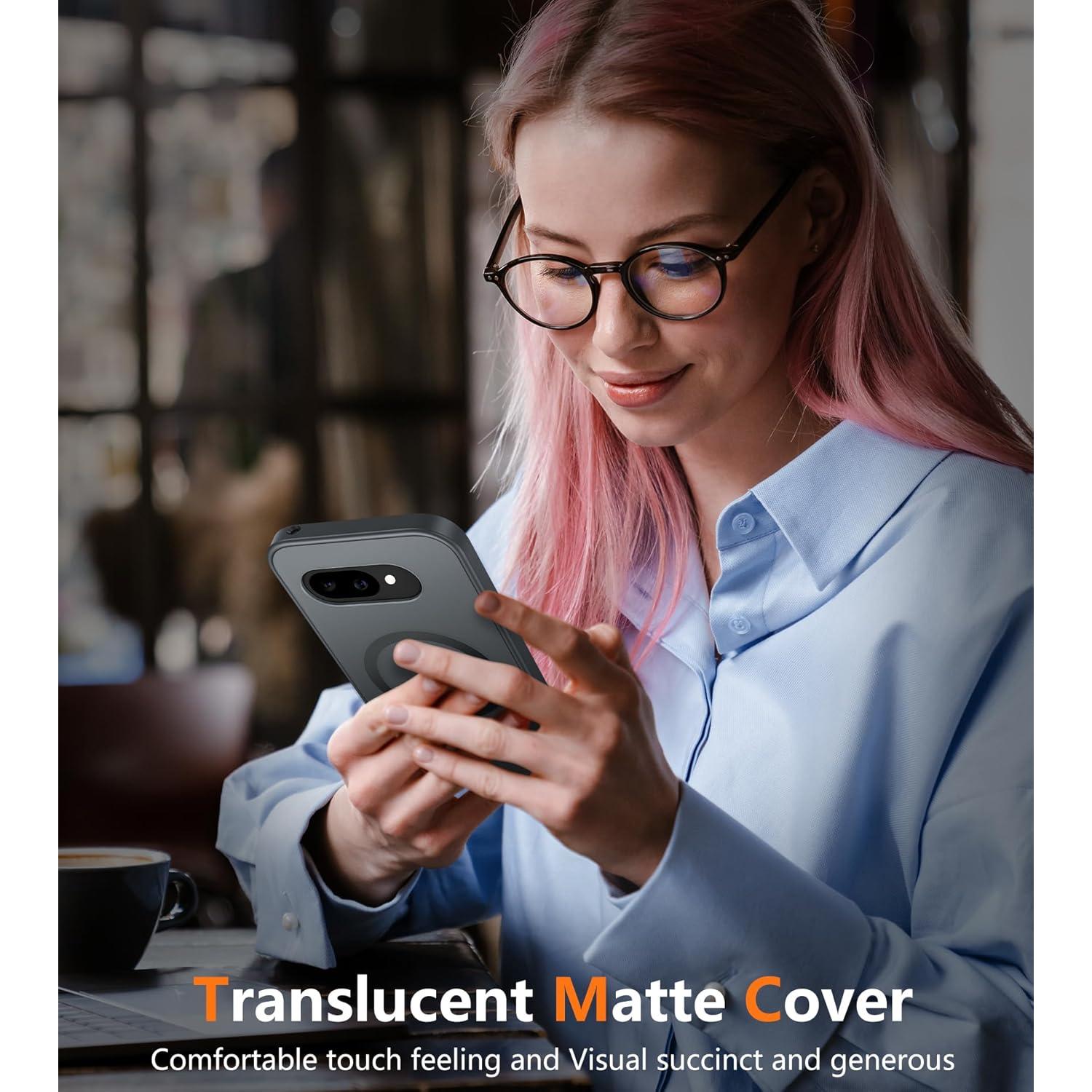 Funda Magnética FNTCASE para Google Pixel 9a - Grado Militar