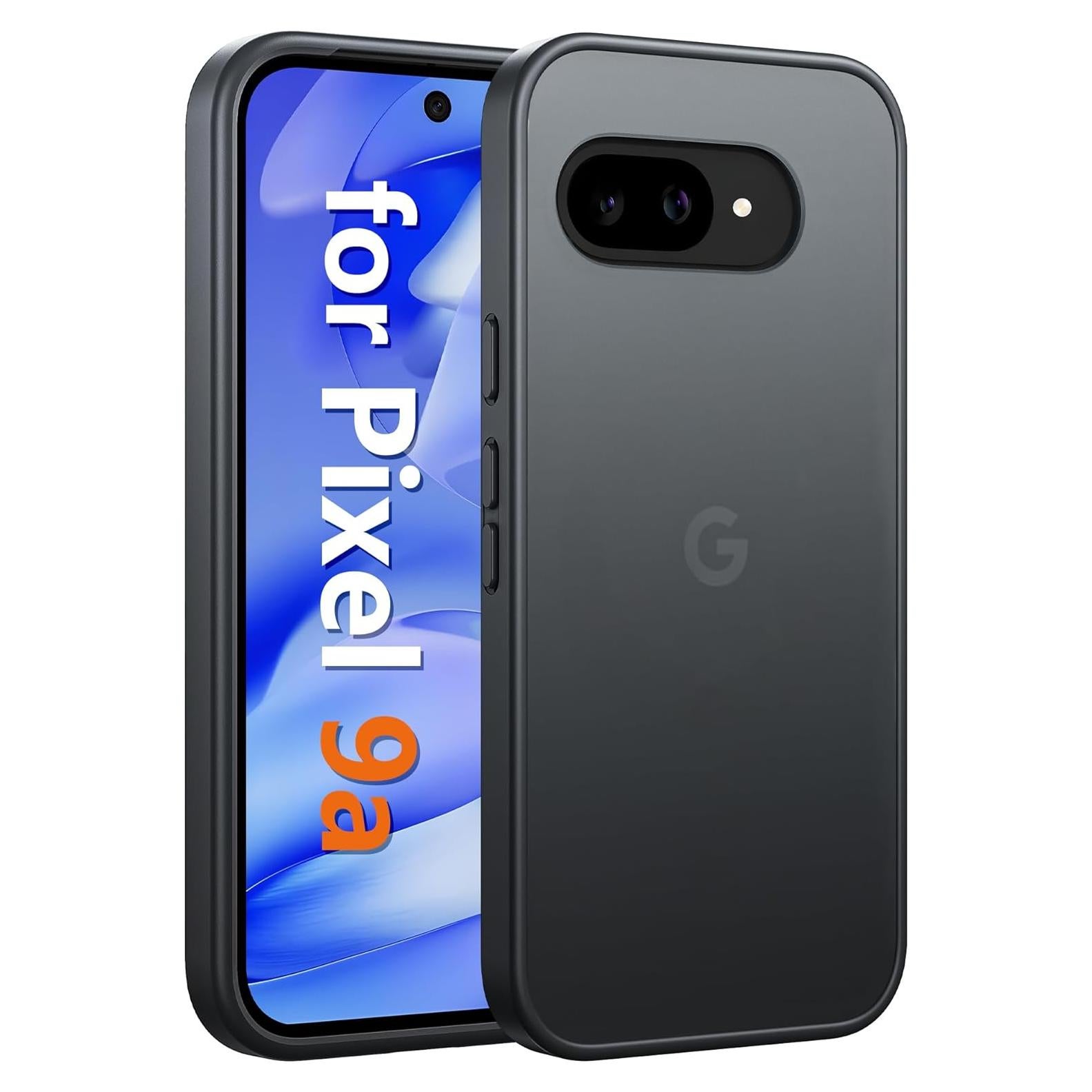 Funda Antigolpes FNTCASE para Google Pixel 9a - Negro Mate