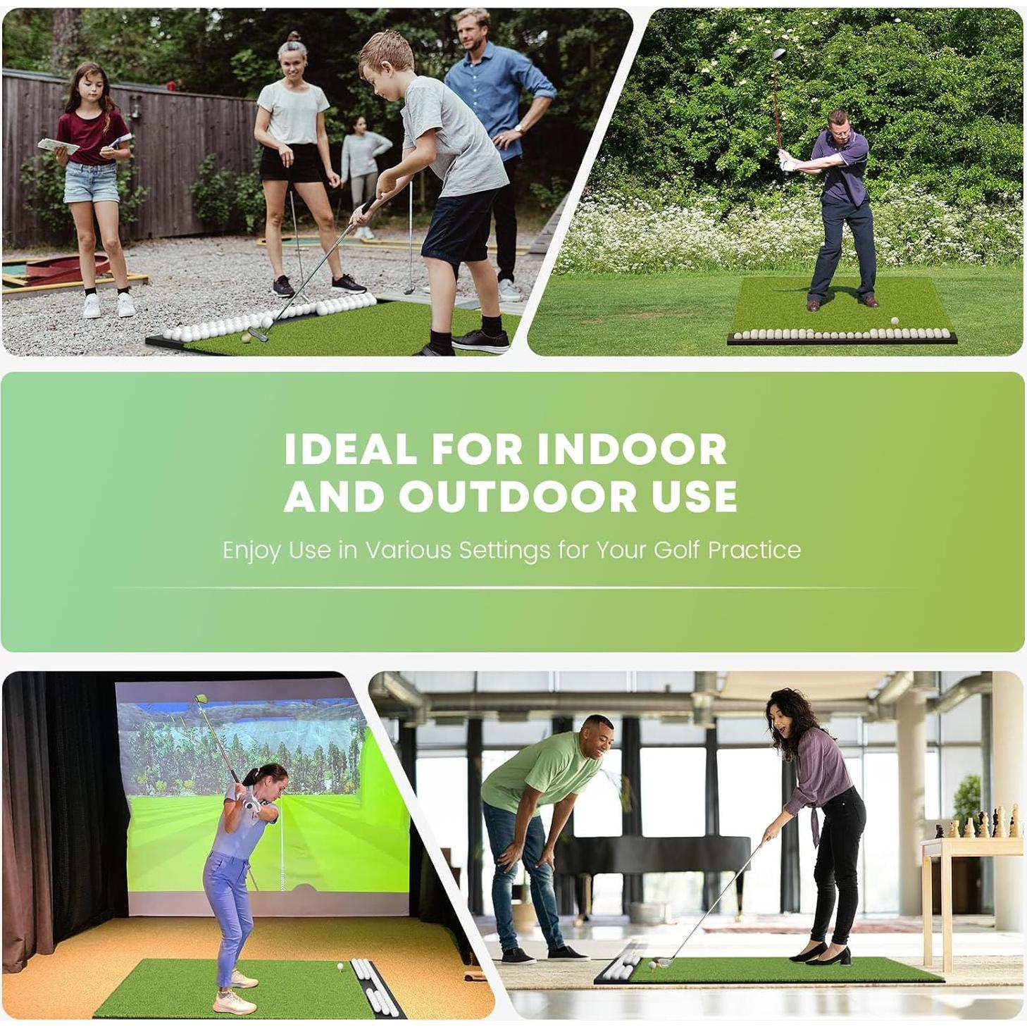 Alfombra de Golf Ponsonbay DJD-D 1,52x1,22m con Bandeja