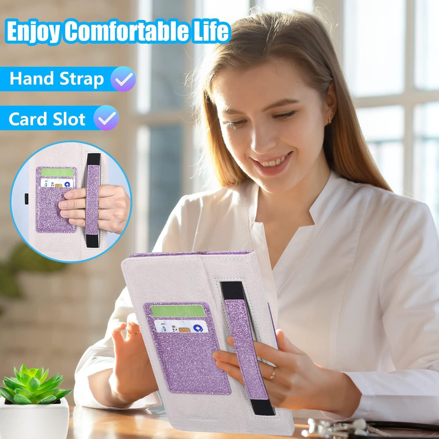 Funda DMLuna para Alcatel Joy Tab 2 8" Rosa Oro 2020