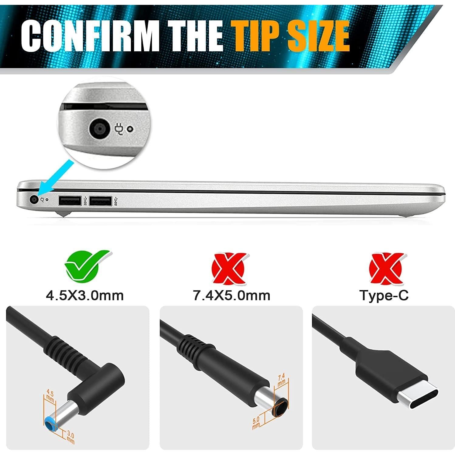 Cargador 135W HP Adaptador CA para Spectre y Omen