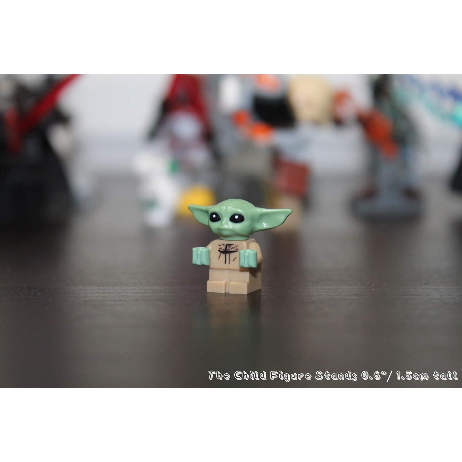 LEGO Star Wars Minifigura Baby Yoda Grogu 2.54cm 75292