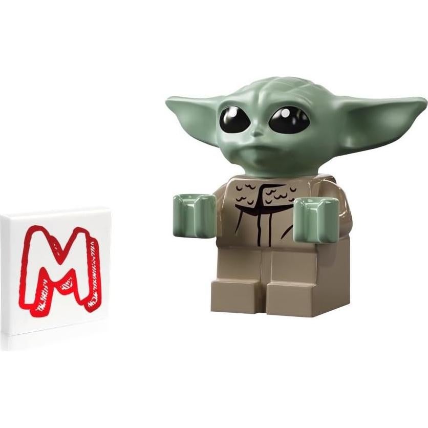 LEGO Star Wars Minifigura Baby Yoda Grogu 2.54cm 75292