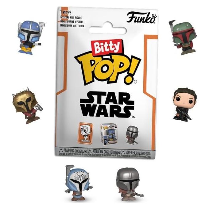 Bitty Pops! Funko The Mandalorian - 12 Piezas Coleccionables