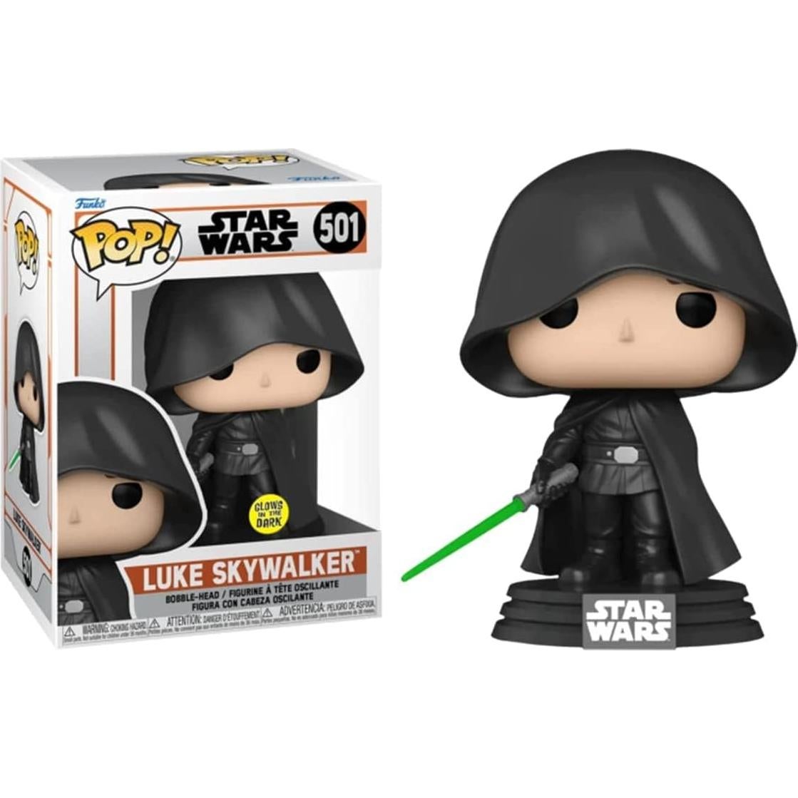 Figura Funko POP Star Wars Mandalorian Luke Skywalker 9.5cm
