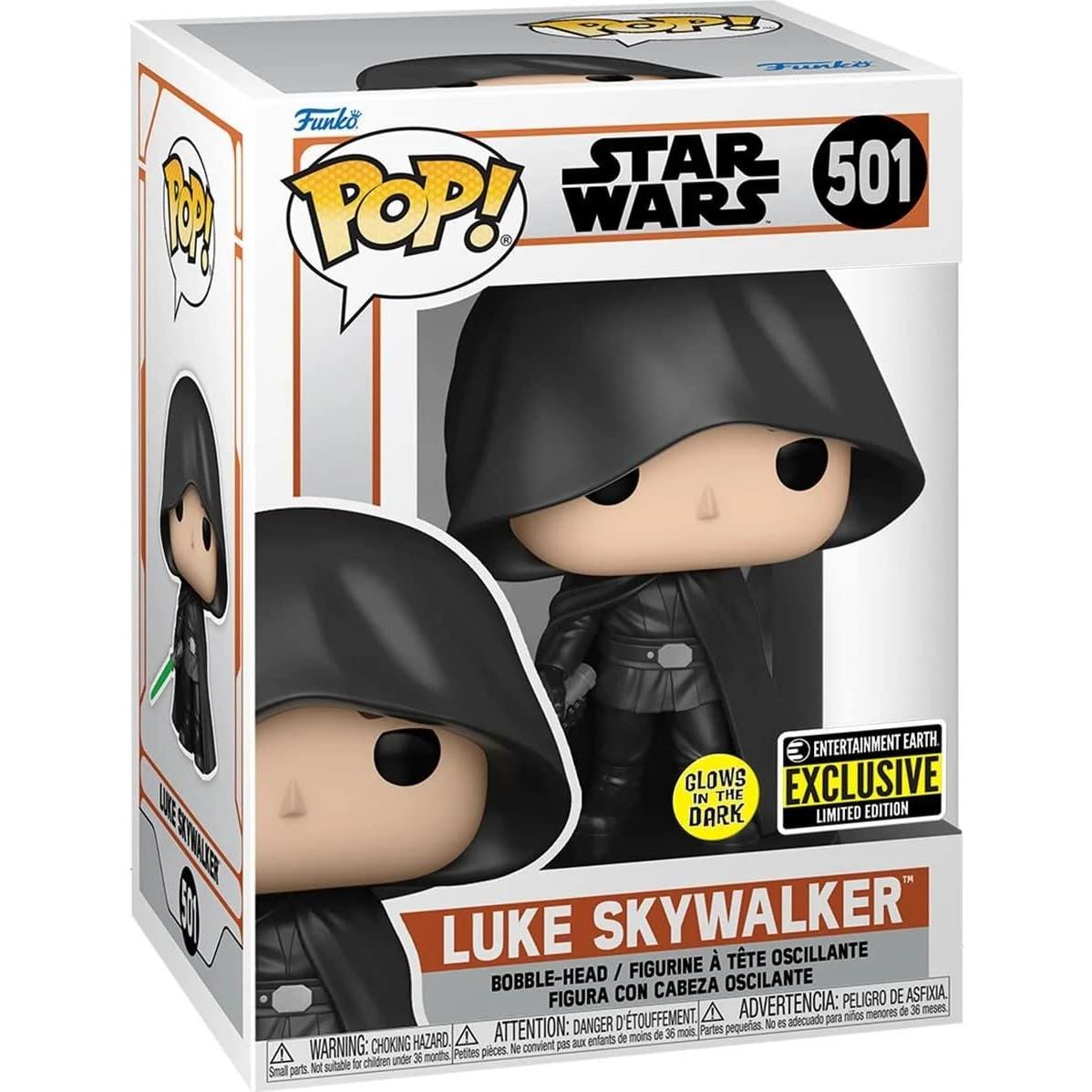 Figura Funko POP Star Wars Mandalorian Luke Skywalker 9.5cm