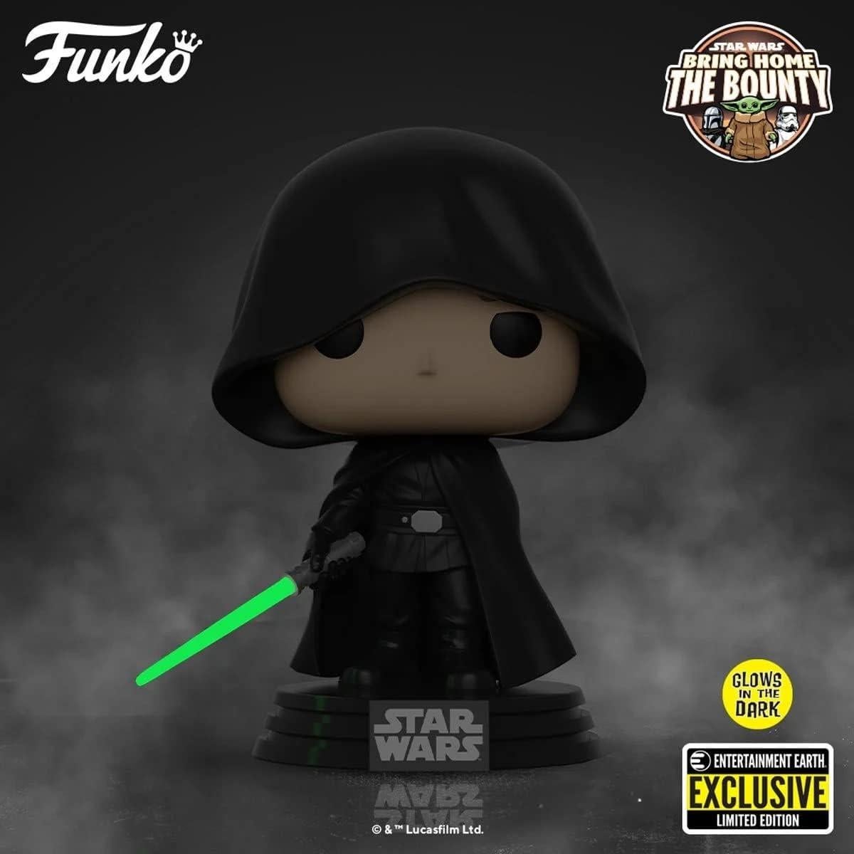 Figura Funko POP Star Wars Mandalorian Luke Skywalker 9.5cm